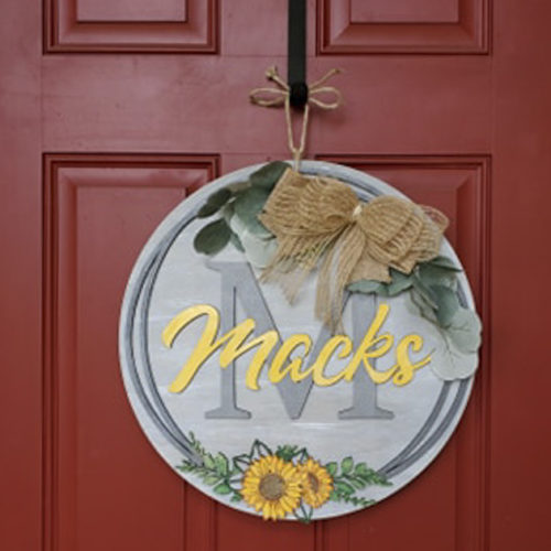 Custom Door Hanger