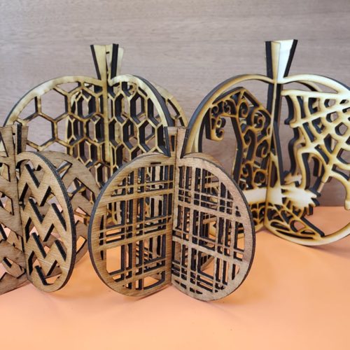 4" or 8" 3D Pumpkin DIY Kit