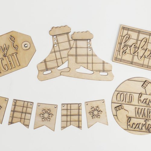 Christmas Tiered Tray DIY KIT