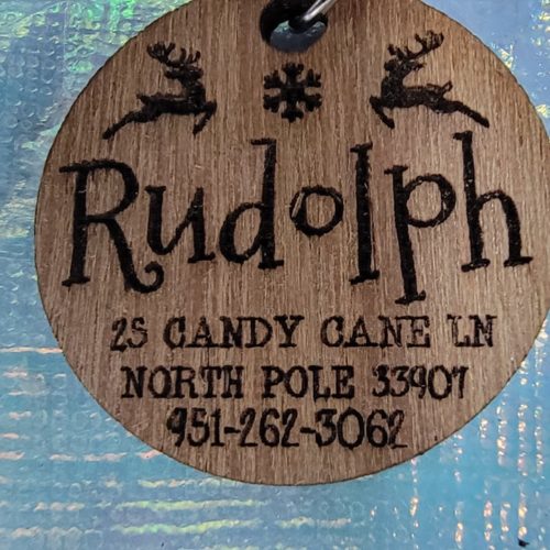 Rudolph's Lost Tag (Charm ONLY)