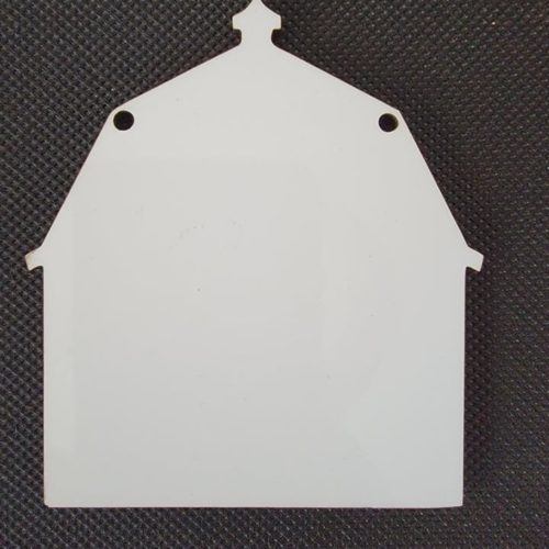 Red Barn Sublimation Blank