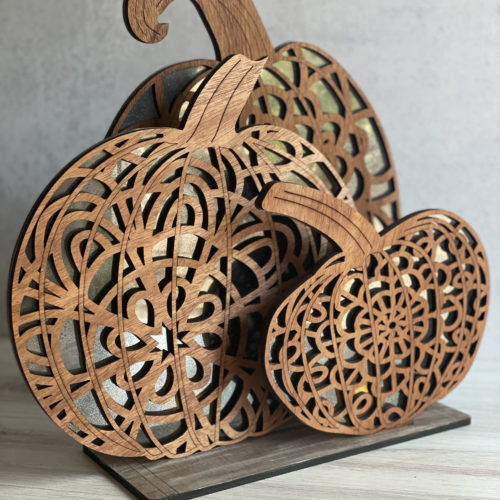 Lace Pumpkin Set DIY Kit