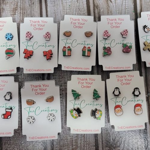 Christmas Themed Stud Earrings