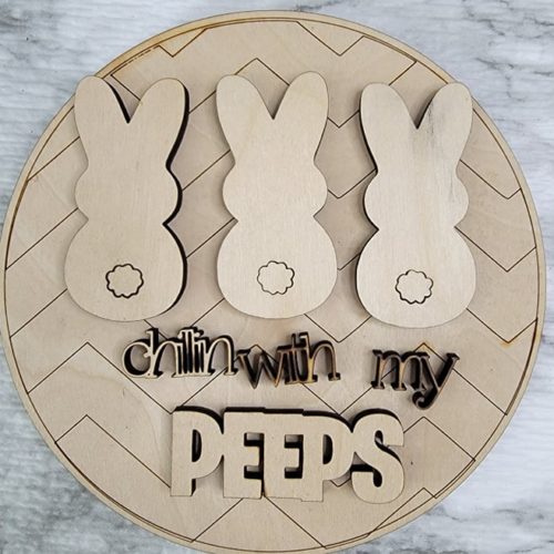 Easter Peeps (Circle Frame Interchangeable)