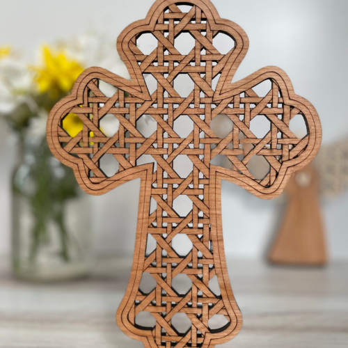 Cane Weave Cross DIY Kit