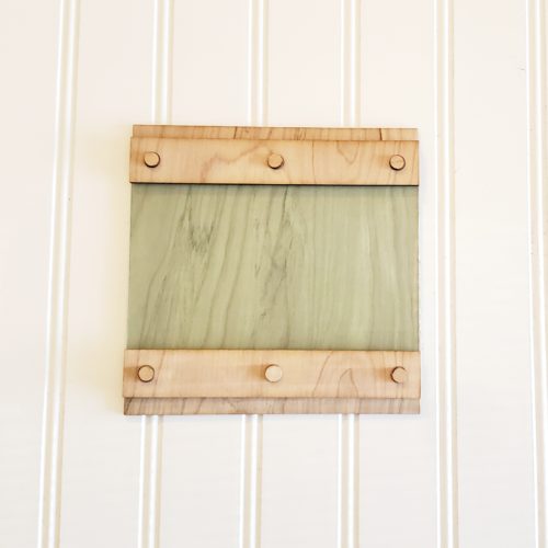 Rustic Style Frame DIY