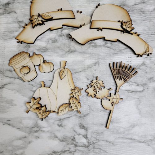 Gnome Standing Interchangeable Fall DIY Kit